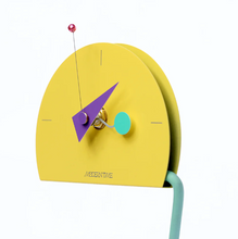 Load image into Gallery viewer, CANETTI / 1984 Peacock Desk Clock by Kato Takashi & Nicolai Canetti