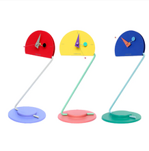 Load image into Gallery viewer, CANETTI / 1984 Peacock Desk Clock by Kato Takashi & Nicolai Canetti