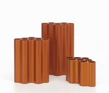 Load image into Gallery viewer, VITRA / Nuage Vases in Burnt Orange By Ronan and Erwan Bouroullec