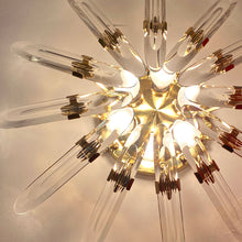 Load image into Gallery viewer, STILKRONEN / 1975 Italian Crystal and Brass Wall Lamp by Oscar Torlasco