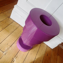 Load image into Gallery viewer, KARTELL / Purple Calice Vase By Ettore Sottsass