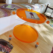 Load image into Gallery viewer, FANTASY #287 / Brand New Fratelli Guzzini Mandarin Drink Trolley