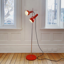Load image into Gallery viewer, OSLO AUSTRALIA / Dual Head Floor Lamp - Red