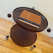 Load image into Gallery viewer, FRATELLI GUZZINI / Brand New Aubergine Drink Trolley by Luigi Massoni