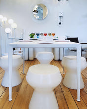 Load image into Gallery viewer, KORBAN/FLAUBERT / Swell Stool in Pink & White