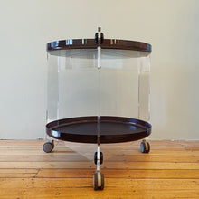 Load image into Gallery viewer, FRATELLI GUZZINI / Brand New Aubergine Drink Trolley by Luigi Massoni