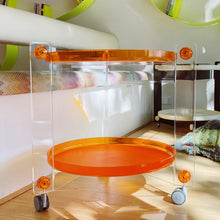 Load image into Gallery viewer, FANTASY #287 / Brand New Fratelli Guzzini Mandarin Drink Trolley