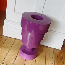 Load image into Gallery viewer, KARTELL / Purple Calice Vase By Ettore Sottsass