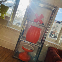Load image into Gallery viewer, FANTASY #341 / Post Modern Chrome Shelving Unit