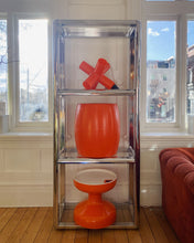 Load image into Gallery viewer, FANTASY #341 / Post Modern Chrome Shelving Unit