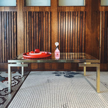 Load image into Gallery viewer, PIERRE VANDEL PARIS / 1980s Gold Coffee Table