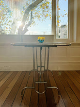 Load image into Gallery viewer, VINTAGE / 1950's Formica & Chrome Dinette Table