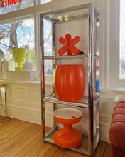 Load image into Gallery viewer, FANTASY #341 / Post Modern Chrome Shelving Unit