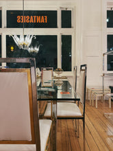 Load image into Gallery viewer, ROMEO REGA / Chrome & Brass Dining Setting