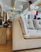 Load image into Gallery viewer, FLER / 1970s Oatmeal 5 Piece Modular Sofa Setting + Ottoman