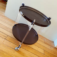 Load image into Gallery viewer, FRATELLI GUZZINI / Brand New Aubergine Drink Trolley by Luigi Massoni