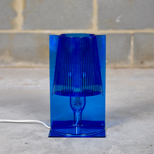 Load image into Gallery viewer, Kartell Take Table Lamp in Blue by Ferruccio Laviani