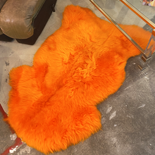 Load image into Gallery viewer, ICELANDIC SHEEPSKIN / Rug / Large Orange