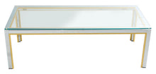 Load image into Gallery viewer, FANTASY #51 / Coffee Table by Romeo Rega in Chrome & Brass