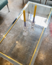 Load image into Gallery viewer, FANTASY #51 / Coffee Table by Romeo Rega in Chrome & Brass