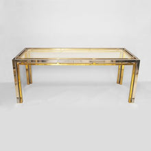 Load image into Gallery viewer, FANTASY #51 / Coffee Table by Romeo Rega in Chrome & Brass