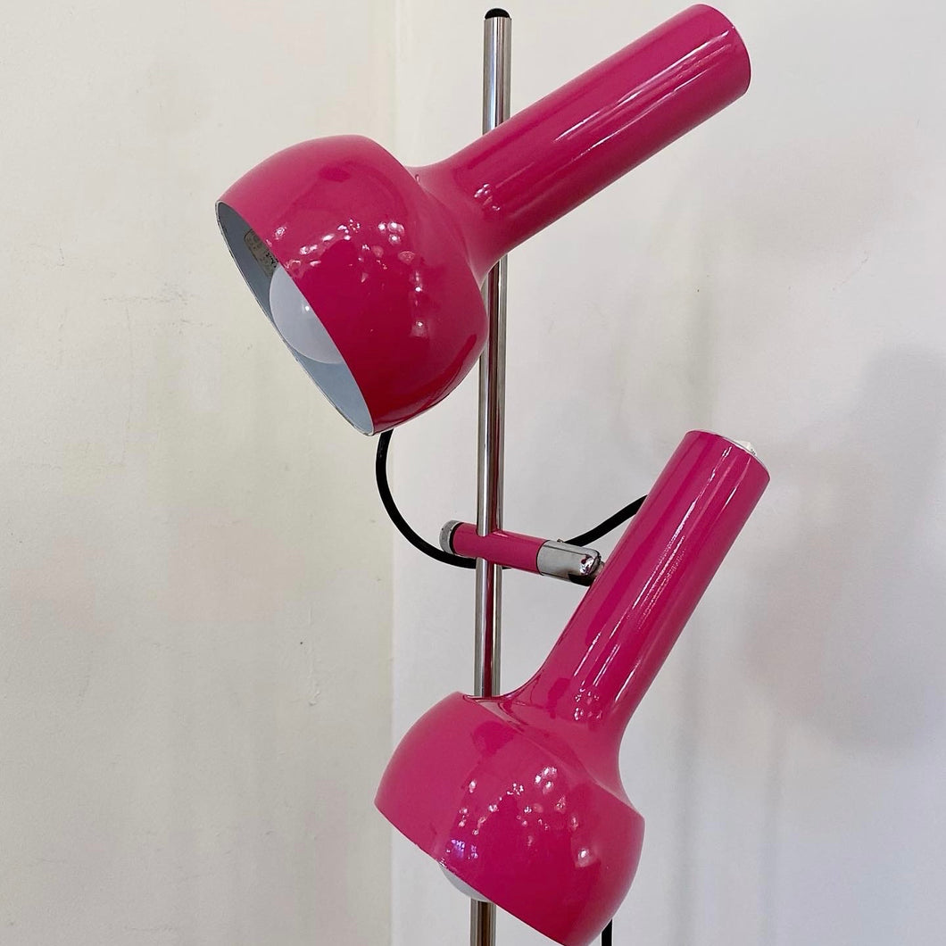 OSLO AUSTRALIA / Dual Head Floor Lamp - Pink