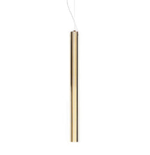 Load image into Gallery viewer, KARTELL / Rifly Metallic Gold Suspension Lamp by Ludovica + Roberto Palomba
