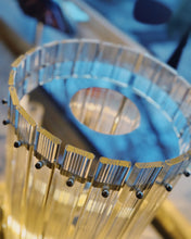 Load image into Gallery viewer, VENINI / Nastri Crystal Glass Table Lamp
