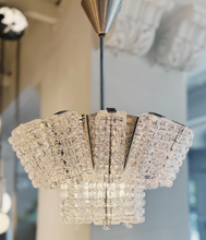 Load image into Gallery viewer, AUSTROLUX/ 1960s Petite Cubic Chandelier
