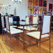 Load image into Gallery viewer, ROMEO REGA / Chrome &amp; Brass Dining Setting
