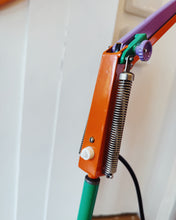 Load image into Gallery viewer, PLANET / Vintage Studio K Floor Lamp w/custom Secondary Multicolour Paintwork
