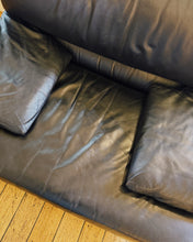 Load image into Gallery viewer, POST MODERN / XL Italian Leather Armchair - B&amp;B Italia Style
