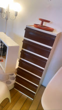 Load image into Gallery viewer, CAPRI / 1970s Cream + Chocolate Modular Stacking Drawers
