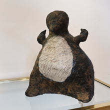 Load image into Gallery viewer, 1970s / Earthenware Penguin Sculpture
