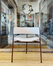 Load image into Gallery viewer, VINTAGE / Retro 3-Legged Vinyl Dining Chairs - Set of 4
