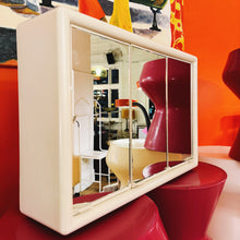 Load image into Gallery viewer, RETRO / Mirrored Bathroom Cabinet - Cream

