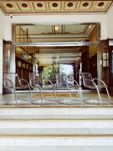 Load image into Gallery viewer, SPACE AGE / Italian Curved Chrome Chairs
