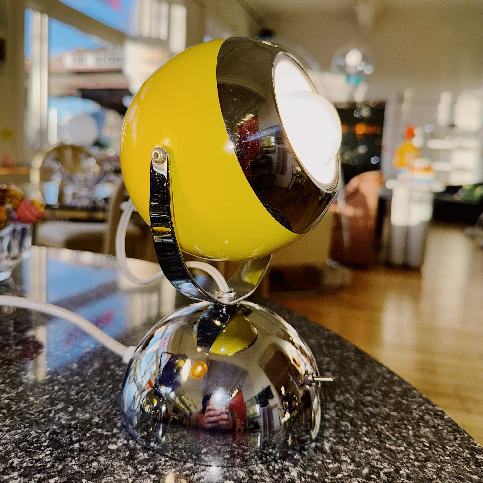 その他 60s Space age lamp shelf MCM SPACE AGE VTG ATOMIC SPIRAL SPUTNIK FLOOR TABLE 6 EYEBALL