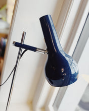 Load image into Gallery viewer, OSLO / 1960s Navy Desk Lamp
