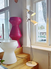Load image into Gallery viewer, OSLO / White Space Age Dual Head Floor Lamp
