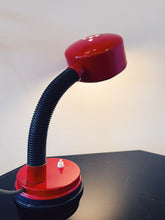 Load image into Gallery viewer, VINTAGE / Retro Gooseneck Desk Lamp - Red
