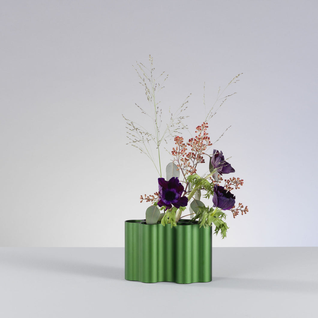 VITRA / Nuage Vases in Ivy Green By Ronan and Erwan Bouroullec