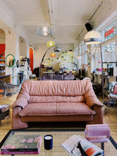 Load image into Gallery viewer, VINTAGE / Italian Post Modern Sofa - Dusty Pink
