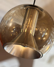 Load image into Gallery viewer, RAAK / Smoky Glass Globe Pendant by Frank Ligtelijn

