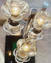 Load image into Gallery viewer, BESPOKE / Custom Flower Glass Table Lamp

