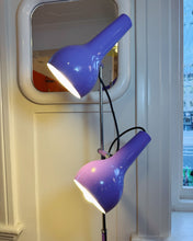 Load image into Gallery viewer, OSLO AUSTRALIA / Dual Head Floor Lamp - Purple
