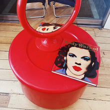 Load image into Gallery viewer, KARTELL / Vintage Storage Table in Apple Red by Giotto Stoppino
