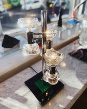 Load image into Gallery viewer, BESPOKE / Custom Flower Glass Table Lamp
