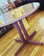 Load image into Gallery viewer, FANTASY #441 / Custom High Gloss Lacquered Dining Table in Aubergine
