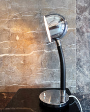 Load image into Gallery viewer, VINTAGE / Retro Gooseneck Desk Lamp - Chrome
